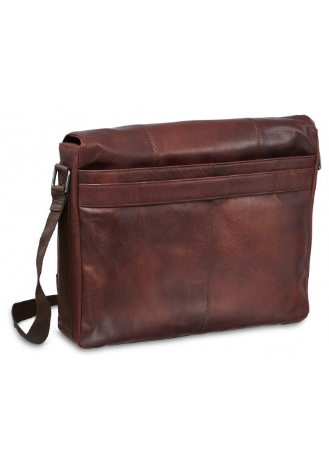 Leather Messenger Bag For Men and Women For 15 Inch Laptops - Buffalo – The  Real Leather Company